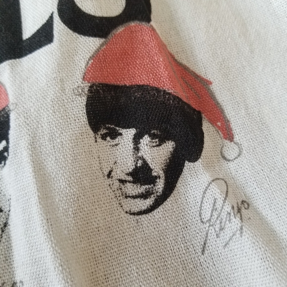 ❌️❌️SOLD❌️❌️The Beatles Cream Colored Cotton Tote Bag - Picture 6 of 8